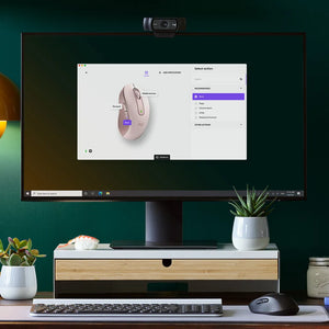 Logitech Signature M650 Wireless Mouse ROSE RF Wireless + Bluetooth, 4000 DPI, Product colour: Pink, 910-006254