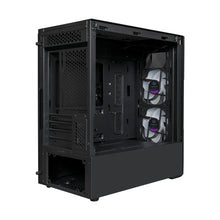 Load image into Gallery viewer, Cooler Master Masterbox TD300 PC CASE, Black; Micro ATX; Mini ITX; Mesh Front Panel; Dual ARGB Fans; Tempered Glass Side Panel; Airflow
