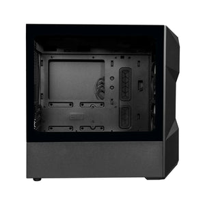 Cooler Master Masterbox TD300 PC CASE, Black; Micro ATX; Mini ITX; Mesh Front Panel; Dual ARGB Fans; Tempered Glass Side Panel; Airflow