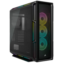 Load image into Gallery viewer, Corsair iCUE 5000T Tempered Glass Mid-Tower PC CASE; Black
