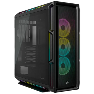 Corsair iCUE 5000T Tempered Glass Mid-Tower PC CASE; Black