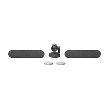 Load image into Gallery viewer, Logitech Rally Plus Premier Modular Video Conferencing System for Large and Extra Large Rooms, includes Rally Cam, 2x Speakers, 2x Mic Pods - Black
