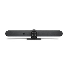 Load image into Gallery viewer, Logitech Rally Bar All-in-one Video Bar for Medium to Large Rooms - Graphite, AI video intelligence, advanced sound pickup, noise suppression
