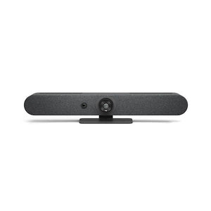 Logitech Rally Bar Mini All-in-one Video Bar for Small to Medium Rooms - Graphite, AI video intelligence, advanced sound pickup, noise suppression