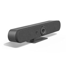 Load image into Gallery viewer, Logitech Rally Bar Mini All-in-one Video Bar for Small to Medium Rooms - Graphite, AI video intelligence, advanced sound pickup, noise suppression
