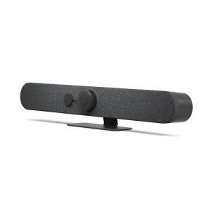 Logitech Rally Bar Mini All-in-one Video Bar for Small to Medium Rooms - Graphite, AI video intelligence, advanced sound pickup, noise suppression