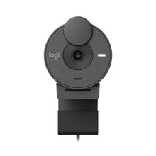 Load image into Gallery viewer, Logitech Brio 305 Full HD 1080p Business Webcam, USB-C - Graphite, Natural video quality, Noise-reducing microphone, Integrated privacy shutter
