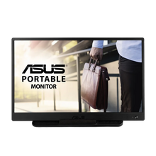 Load image into Gallery viewer, ASUS ZenScreen MB165B Portable USB Monitor | 15.6 inch | 60Hz | HD(1366x768) | 1x USB 3.0 Narrow Bezel | USB-powered | Anti-glare
