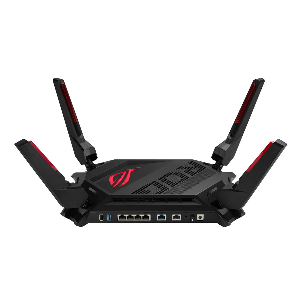 Asus ROG Rapture GT-AX6000 Dual-Band WiFi 6 (802.11ax) Gaming Router WAN aggregation; VPN Fusion; Triple-Level Game Acceleration