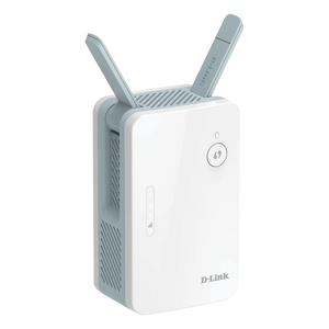 D-Link E15 AX1500 Mesh Range Extender, Dual-band 2x2 WiFi 6, 1200Mbps (5GHz) and 300Mbps (2.4GHz) speeds, with Mesh capability, 10/100/1000Base-T(X)