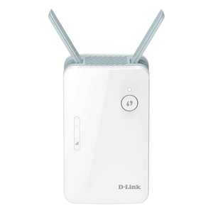 D-Link E15 AX1500 Mesh Range Extender, Dual-band 2x2 WiFi 6, 1200Mbps (5GHz) and 300Mbps (2.4GHz) speeds, with Mesh capability, 10/100/1000Base-T(X)