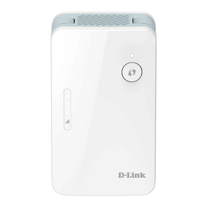 D-Link E15 AX1500 Mesh Range Extender, Dual-band 2x2 WiFi 6, 1200Mbps (5GHz) and 300Mbps (2.4GHz) speeds, with Mesh capability, 10/100/1000Base-T(X)