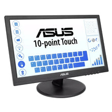 Load image into Gallery viewer, Asus VT168HR Touch Monitor - 15.6&#39;&#39; (1366x768); 10-point Touch; HDMI; Flicker free; Low Blue Light; Wall-mountable; Eye care
