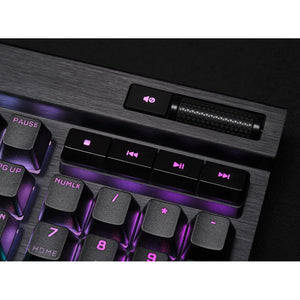 CORSAIR K70 RGB PRO Mechanical Gaming Keyboard - CHERRY MX SPEED Silver Keyswitches - Black