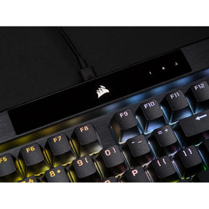 CORSAIR K70 RGB PRO Mechanical Gaming Keyboard - CHERRY MX SPEED Silver Keyswitches - Black