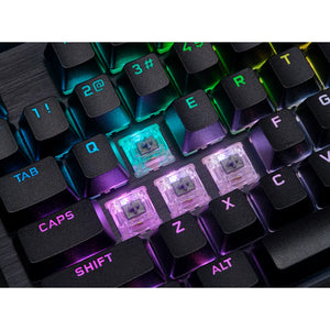 CORSAIR K70 RGB PRO Mechanical Gaming Keyboard - CHERRY MX SPEED Silver Keyswitches - Black