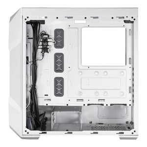 Cooler Master MasterBox TD500 Mesh V2, Midi Tower, PC CASE, White, ATX, micro ATX, SSI CEB, Mini-ITX, EATX, Mesh, Tempered glass, Plastic, Steel