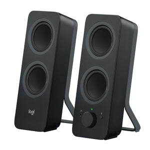 Logitech Z207 Bluetooth Speakers, Black, Dual Bluetooth Support, 3.5mm Input, Easy-switch, 10w Peak, Volume Controls 980-001295