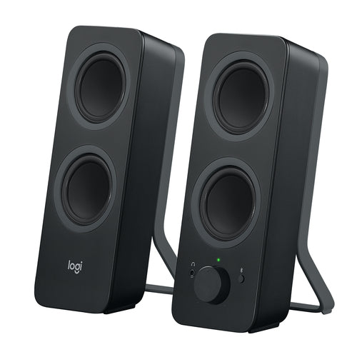 Logitech Z207 Bluetooth Speakers, Black, Dual Bluetooth Support, 3.5mm Input, Easy-switch, 10w Peak, Volume Controls 980-001295