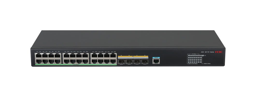 H3C S5170-54S-PWR-EI Layer 2 Ethernet POE Intelligent Gigabit Access Switch 9801A3PS