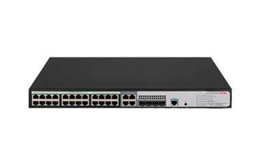 H3C S5120V3-28P-Hpwr-Li L2 Ethernet Poe Switch With 24*10/100/1000base-t Poe+ Ports (Ac 370w), 4*100/1000base-x Sfp Ports 9801A40V