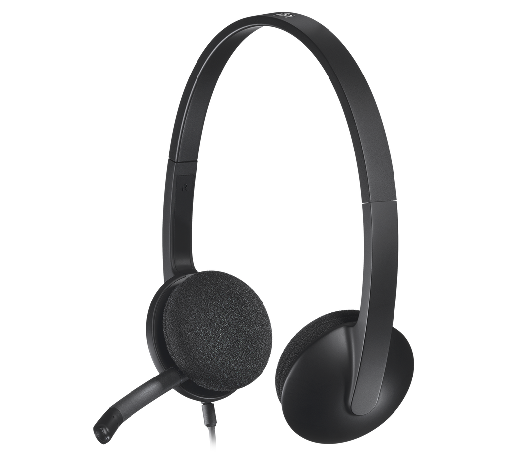 LOGITECH H340 USB HEADSET WITH NOISE CANCELLING MIC