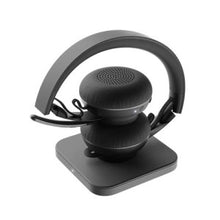 Load image into Gallery viewer, Logitech Zone Wireless Bluetooth Headset, MS Teams Certified Graphite, Great for open workspaces,Convenient controls, easy connect to multiple devices
