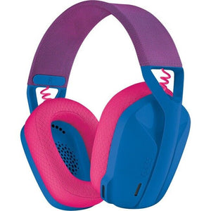 LOGITECH G435 LIGHTSPEED WIRELESS GAMING HEADSET WITH BT - BLUE & RASBERRY