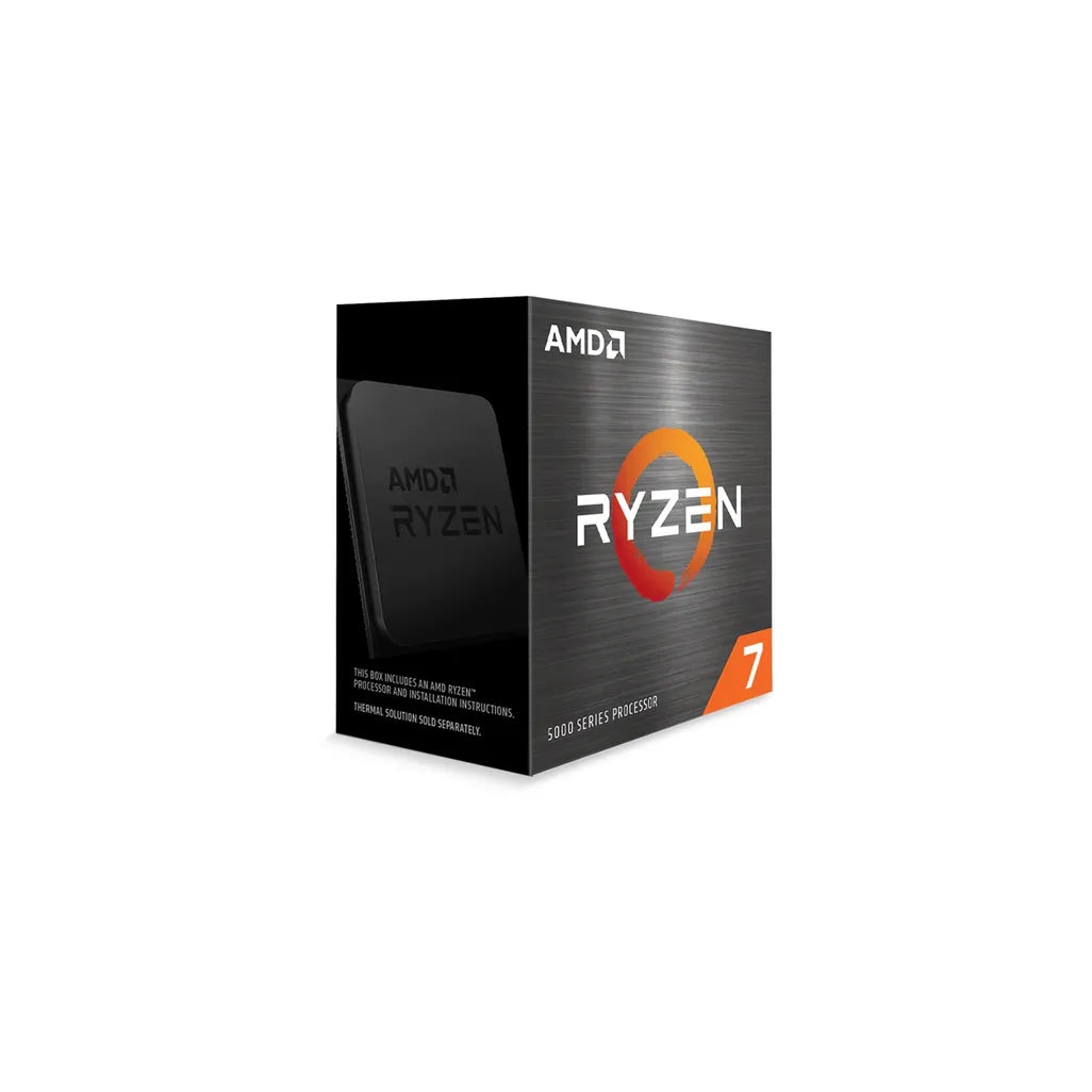 AMD Ryzen 7 5700X3D Desktop Processor (4.1GHz; 100MB; 105W; AM4), No Fan Compatible with Windows 11/10 x64, RHEL x86 64-bit, Ubuntu x86 64-bit