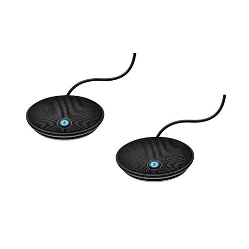 Logitech Group Expansion Microphones, Full-duplex performance, Acoustic echo cancellation, Noise reduction technology, Ultra-wideband audi, BT and NFC