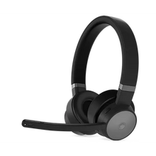 Load image into Gallery viewer, Lenovo Go Wireless ANC Headset, Microsoft Teams Certified, USB + Bluetooth Connection, Noice Cancellation, Pouch, Flip Microphone
