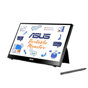 Asus ZenScreen Ink|MB14AHD portable monitor | 14 inch |FHD 1920 x 1080 pixels resolution | IPS | 10-point touch | Stylus Pen | USB-C | Micro HDMI