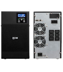 Eaton 9E Online Double Conversion (Essential) Ups Tower, 2000va/ 2kva, 1600w, Input C14, Output C13, Outlets 6, Usb/ Rs232/ Network Card Slot 9E2000I