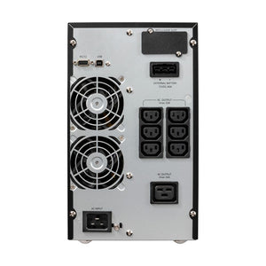 Eaton 9E UPS XL, 3000 VA, 2400W, Input: C20, Output: (6) C13, (1) C19, Tower UPS (No Internal Battery) 9E3000IXL