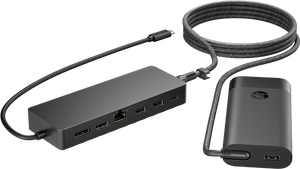 Hp 4G Lte-A Pro Cat16 Wwan Module Am5R3Aahp Universal Usb-C Hub And Laptop Docking Station And Charger Combo 9H0H9Aa