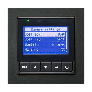 Eaton 9PX 2200I Rt2U Tower UPS, 2200 VA, 2200 W, Input: C20, Outputs: (8) C13, (2) C19, Rack/tower, 2U 9PX2200IRT2U