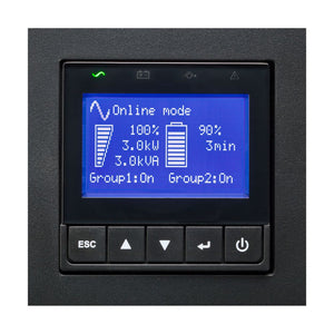 Eaton 9PX 2200I Rt2U Tower UPS, 2200 VA, 2200 W, Input: C20, Outputs: (8) C13, (2) C19, Rack/tower, 2U 9PX2200IRT2U