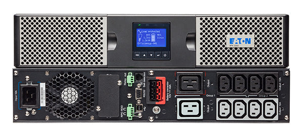 Eaton 9PX 2200I Rt2U Tower UPS, 2200 VA, 2200 W, Input: C20, Outputs: (8) C13, (2) C19, Rack/tower, 2U 9PX2200IRT2U