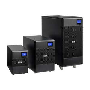 Eaton 9SX UPS, 3000 VA, 2700 W, Input: C20, Outputs: (8) C13, (1) C19, Tower 9SX3000I