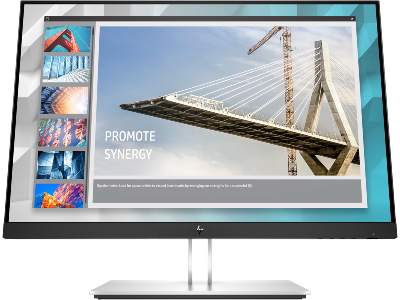 Hp E24I G4 WUXGA 24in Monitor Displayport 1.2 Cable, Hdmi Cable, Usb Cable, Qsp, Ac Power Cable, Doc-kit No Integrated Camera (1920 x 1200) 9VJ40AA