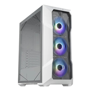 Cooler Master MasterBox TD500 Mesh V2, Midi Tower, PC CASE, White, ATX, micro ATX, SSI CEB, Mini-ITX, EATX, Mesh, Tempered glass, Plastic, Steel