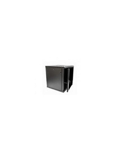 9U Wallbox, 600mm Deep, Black WB-9U600 - Empty Cabinet, Ideal for storage of Network equipment such as Routers, Switches, Servers, PDU, Network Cables