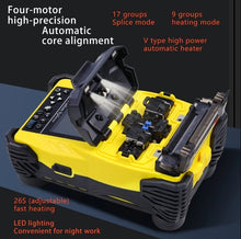 Load image into Gallery viewer, Fiber Optic Fusion Splicer Full set Hot Melt Machine Fully Automatic Fusion Splicer Fiber Optic Cable Trunk Wire Jumper A-87S
