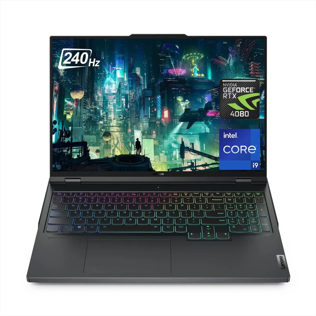 Lenovo Legion Pro 7i Gaming Laptop Notebook Computer, 16-Inch WQHD IPS 240Hz Display, Intel Core i9-13900HX, GeForce RTX 4080