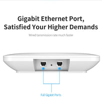 Load image into Gallery viewer, AX3000 WiFi6 Ceiling AP 2.4G 5.8Ghz High Power Wireless Access Point Router with Poe MU-MIMO Gigabit Wi-Fi Coverage CF-E393AX
