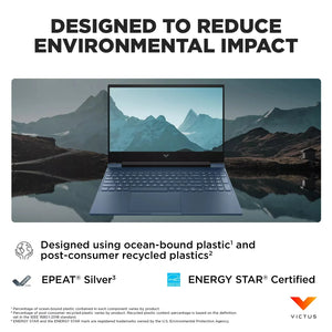 HP Victus 15" Gaming Laptop,Intel Core i5-12450H,64GB RAM,4TB SSD,GeForce RTX 3050,Win11 Home