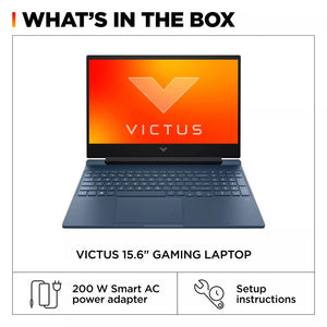 HP Victus 15" Gaming Laptop,Intel Core i5-12450H,64GB RAM,4TB SSD,GeForce RTX 3050,Win11 Home
