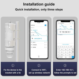WavLink AERIAL HD2 – AC600 Dual-band High Power Outdoor Wireless Access Point/Range Extender/Router with PoE and High Gain Antennas