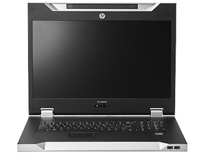 HPE LCD8500 1U INTL Rackmount Console Kit Ultra-Dense, High-Performance KVM Console Display and Keyboard AF644A