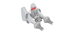 RF Elements Wideband 90 deg 4x4 Asymetrical Horn Antenna, Asymetrical Horn, 5170 - 7125 MHz, 15dBi Gain, RP-SMA Female